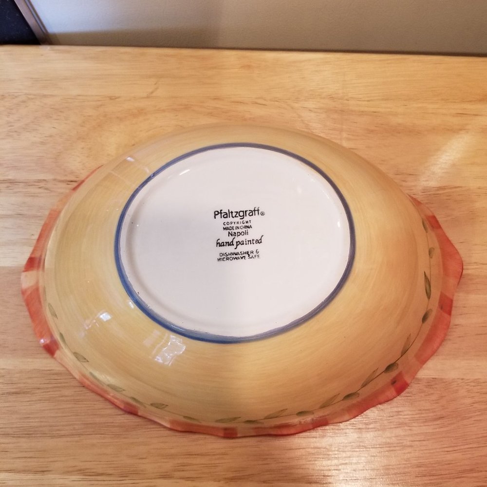 Pfaltzgraff Napoli Large Oval Serving Bowl - Picture 4 of 5